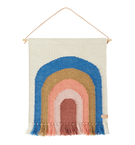 OYOY-follow-the-rainbow-mini-wall-rug-blue