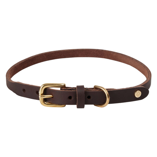 OYOY-robin-dog-collar-xl-choko