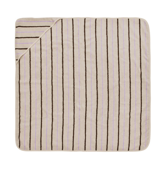 OYOY-raita-hooded-towel-purple-clay