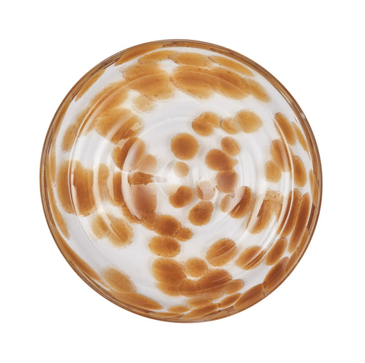 OYOY-jali-dessert-plate-amber