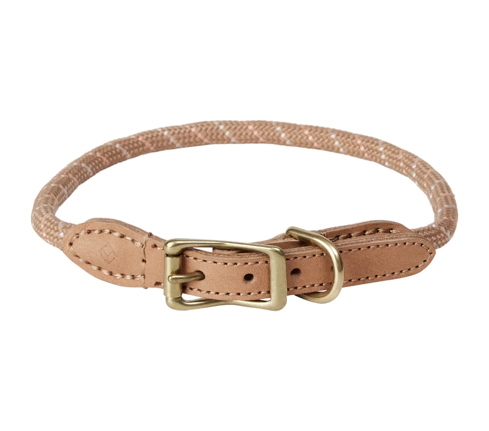 OYOY-perry-dog-collar-largeCaramel