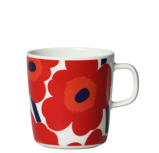 Marimekko-unikko-mug-4dl-red