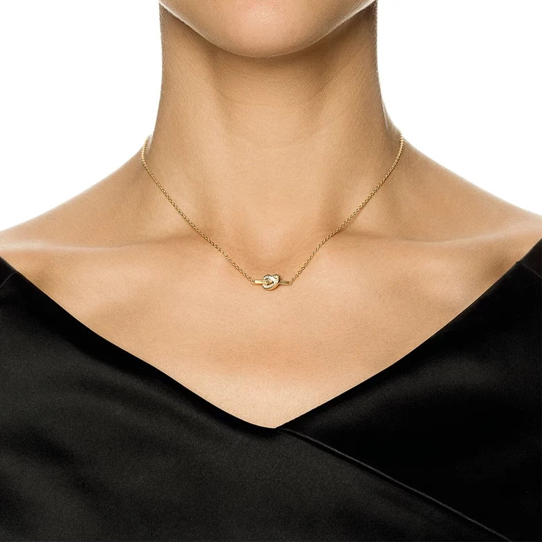 EfvaAttling-love-knot-stars-necklace-gold