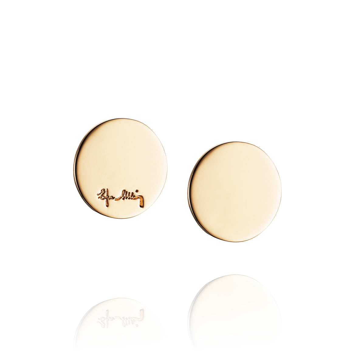 EfvaAttling-dots-earrings-gold