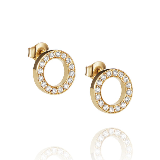 EfvaAttling-circle-of-love-earrings-gold