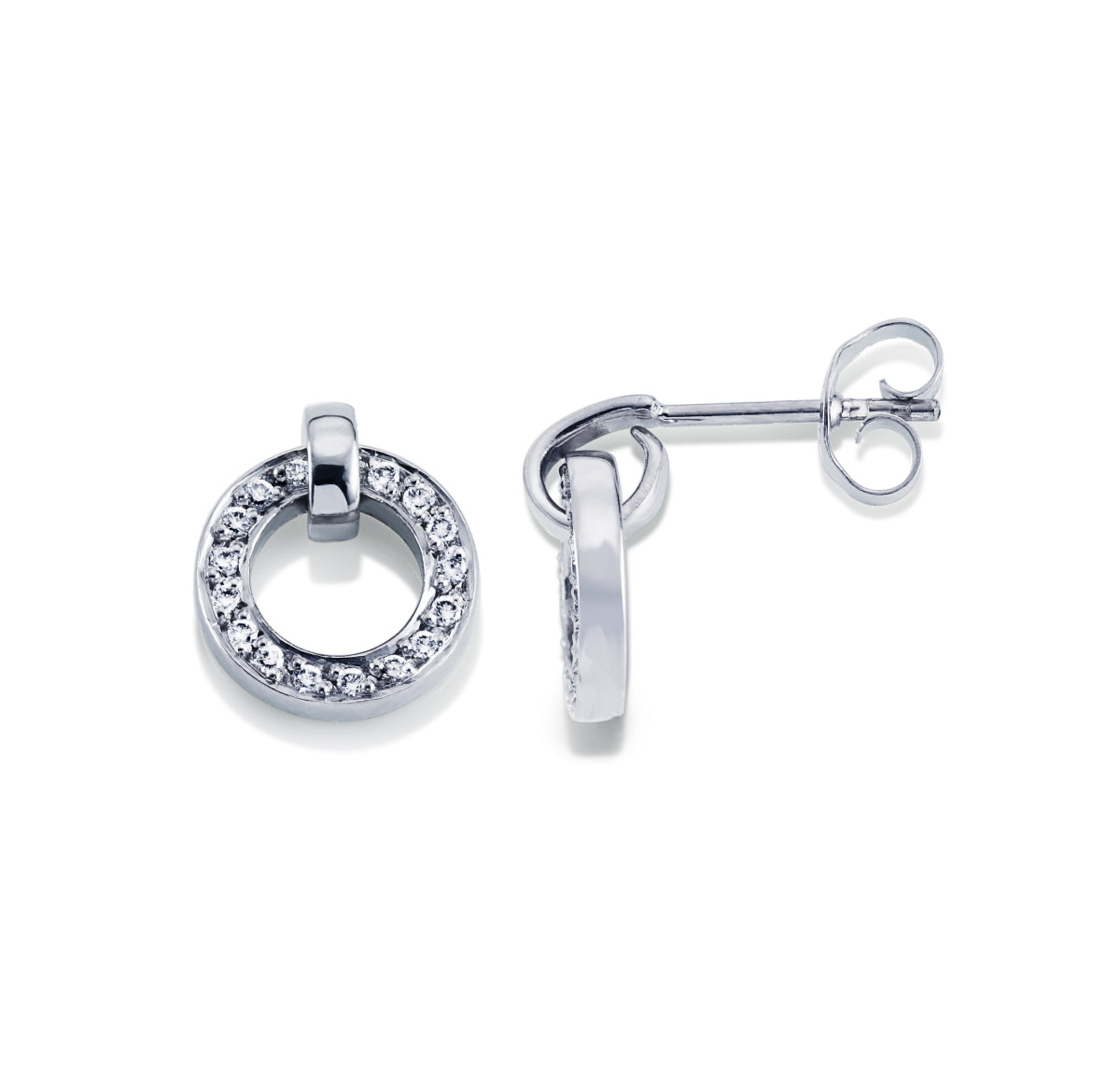 EfvaAttling-ring-around-stars-earrings-white-gold