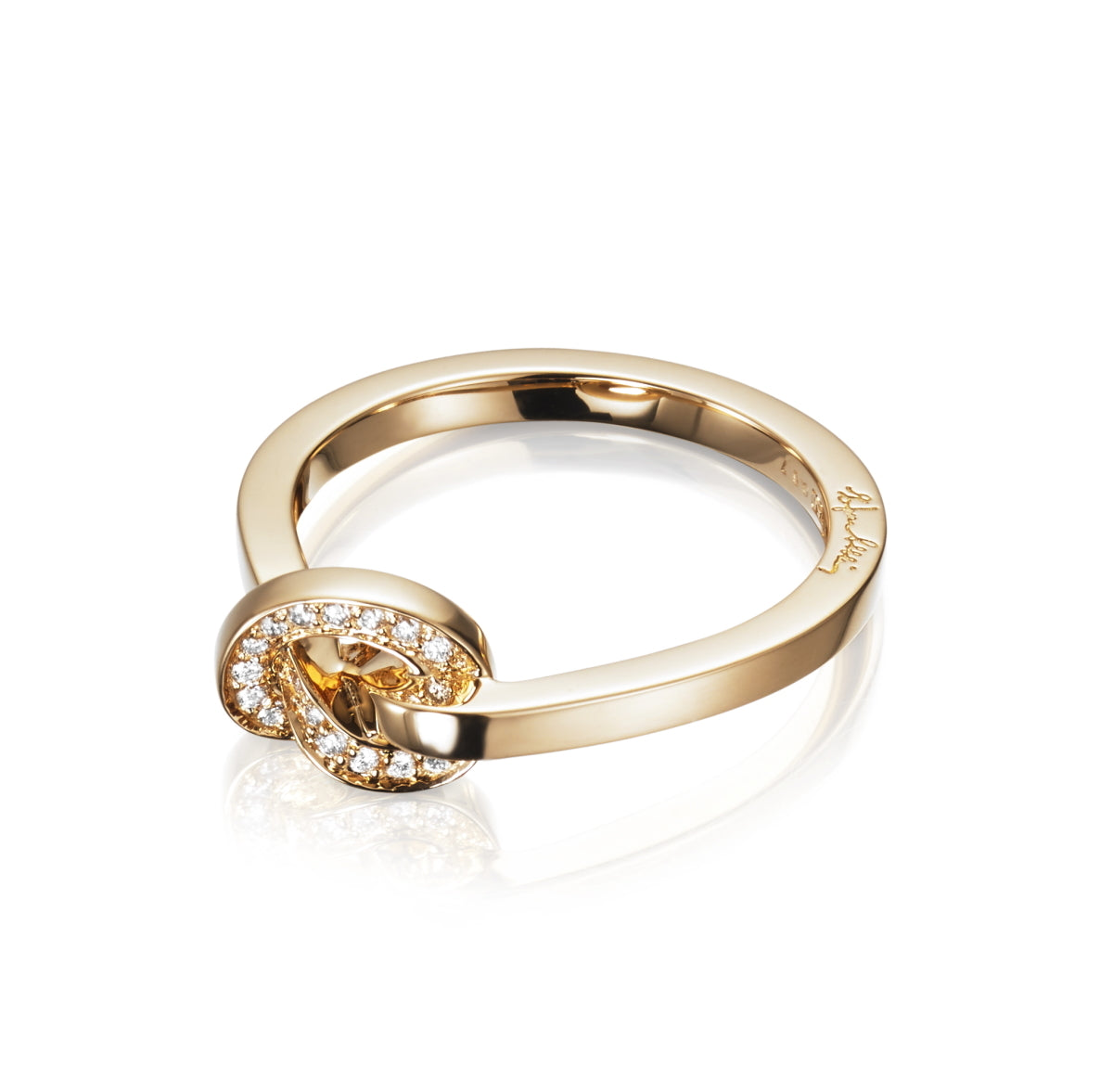 EfvaAttling-love-knot-stars-ring-gold