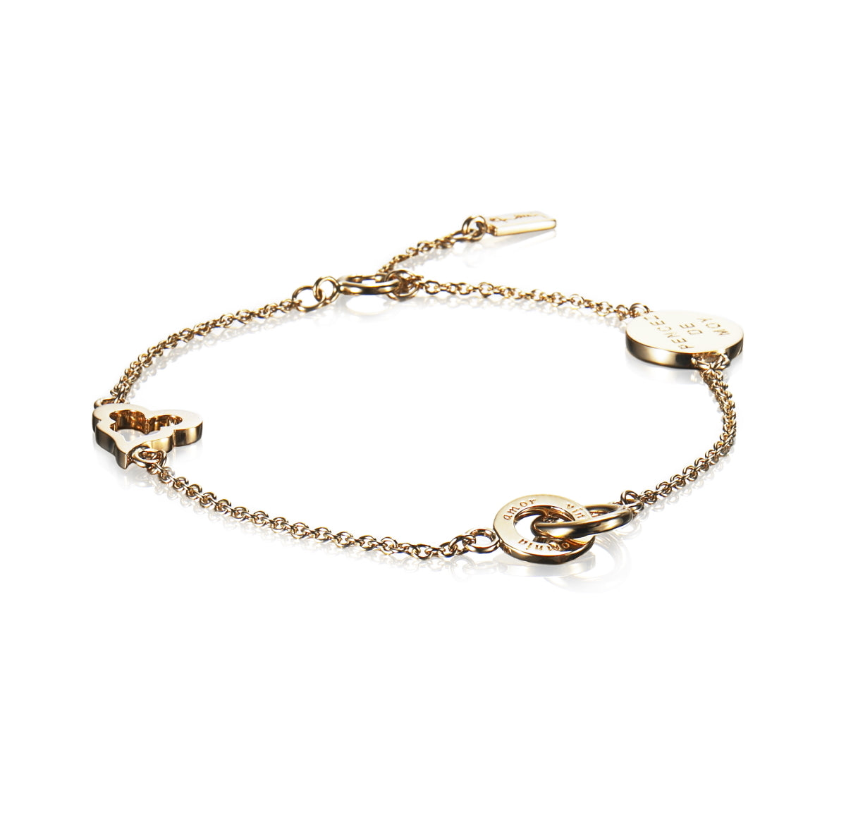 Mini Love Bracelet Gold