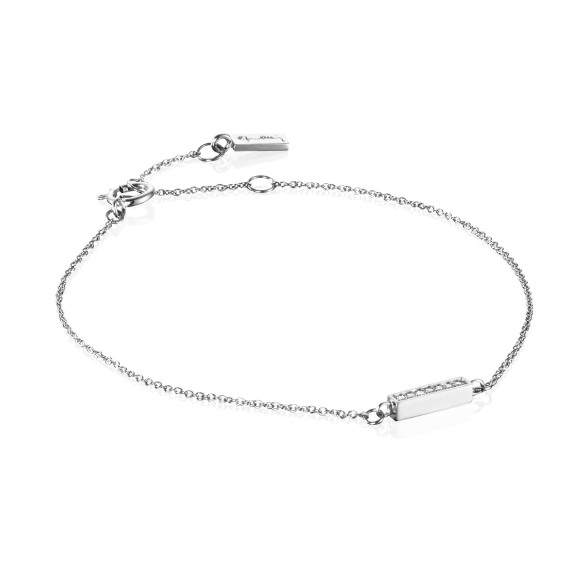 EfvaAttling-thin-stars-bracelet-white-gold