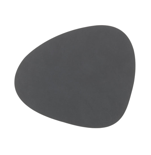 Lind DNA Table Mat Curve Small anthracite