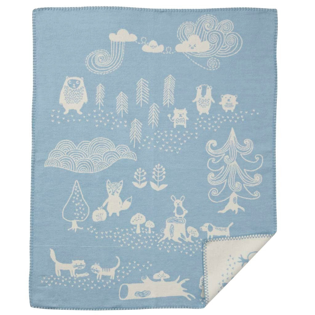 Klippan-little-bear-blanket-cottonBlue