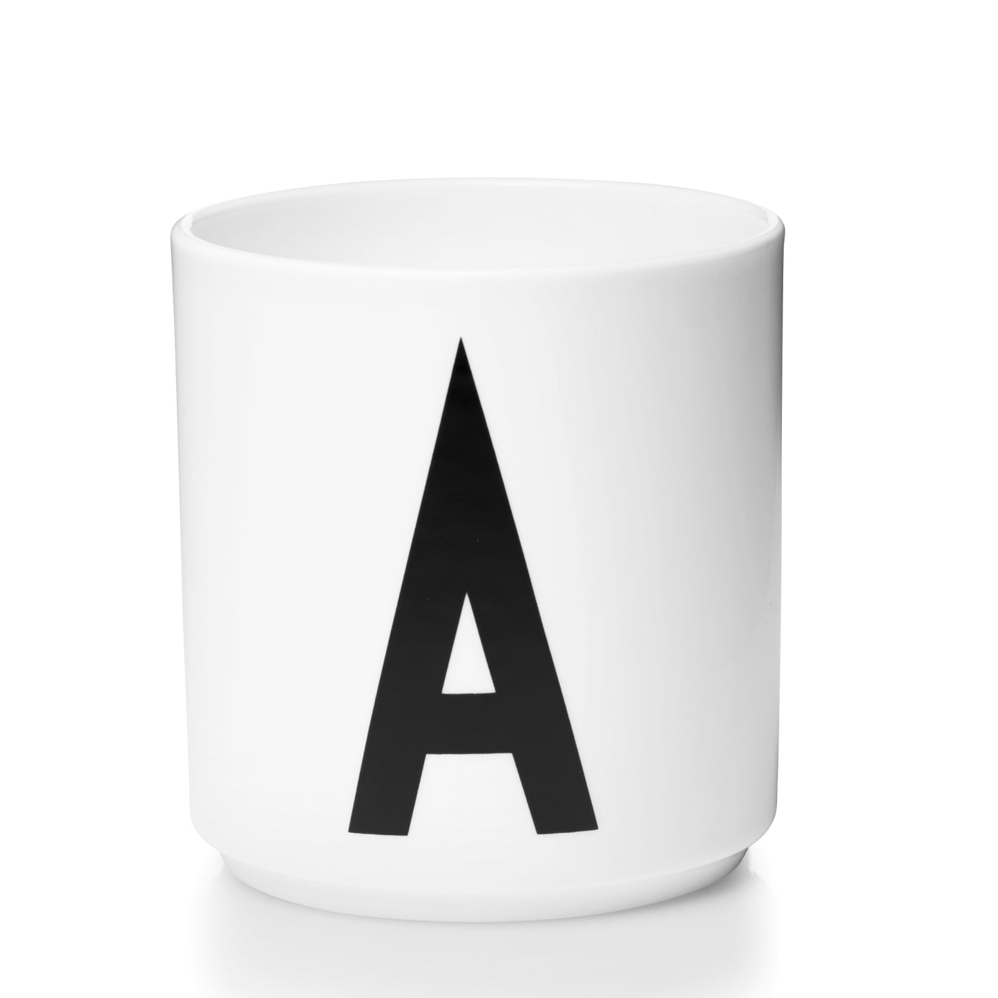 Porcelain Cup white A-Z