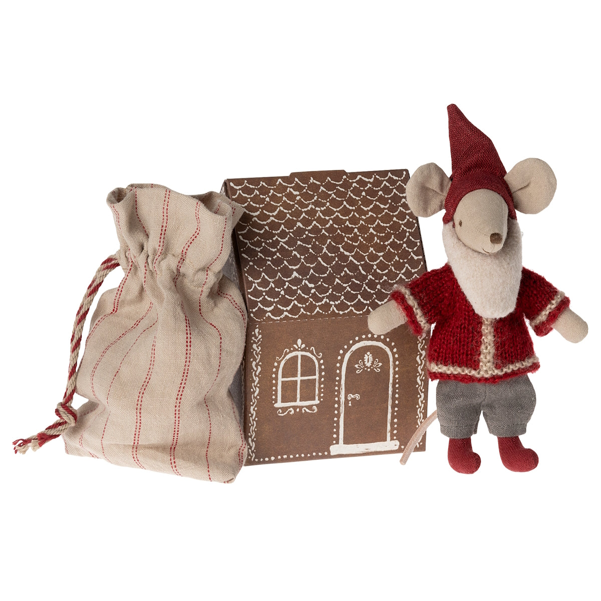 maileg-santa-mouse