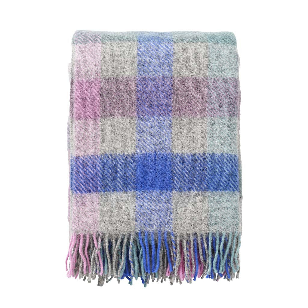 Klippan-gotland-multi-blanketTurquoise