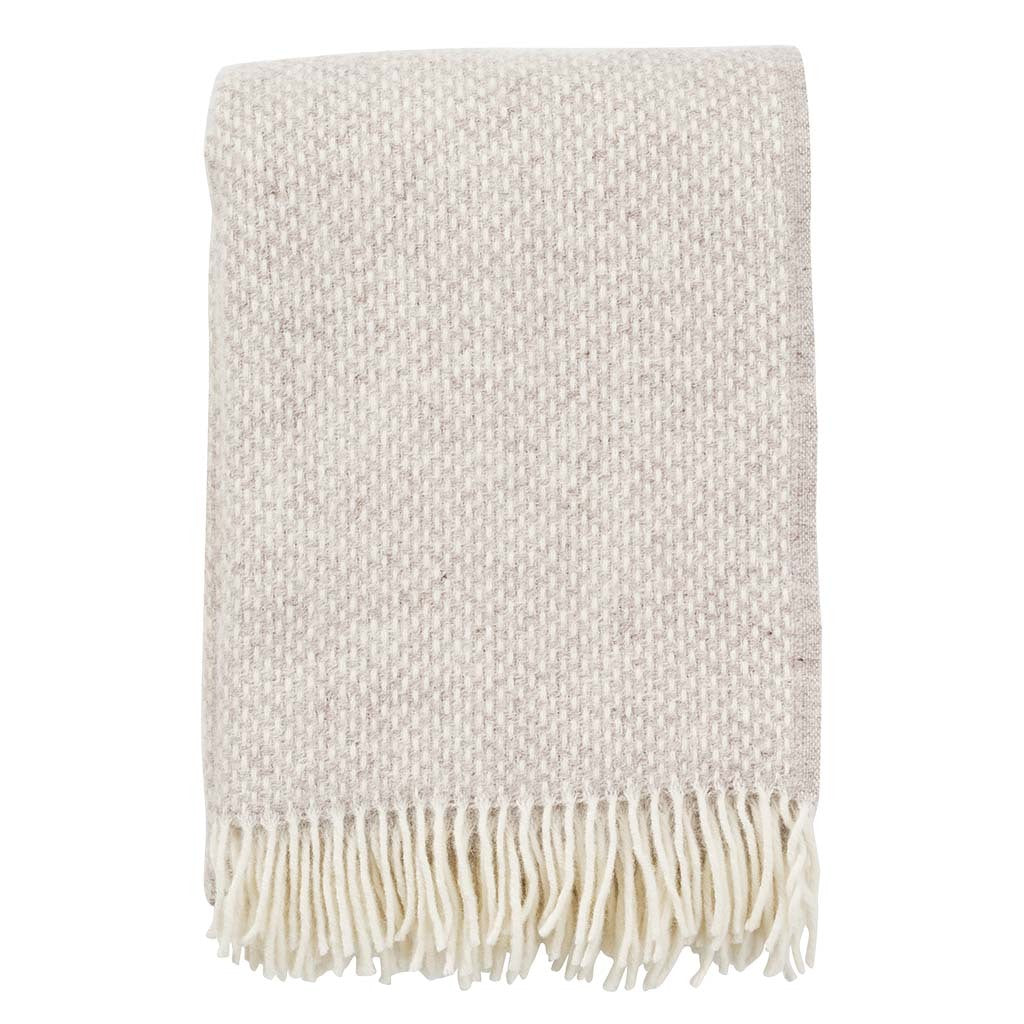 Klippan Preppy Wool Blanket Beige