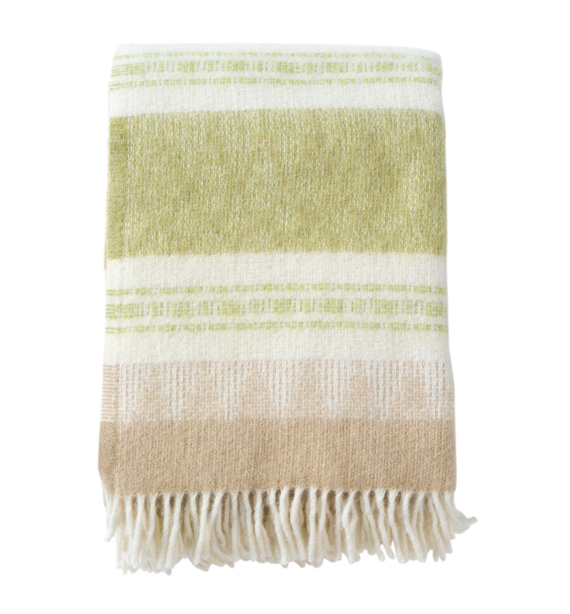 Klippan Freja Wool Blanket Lime