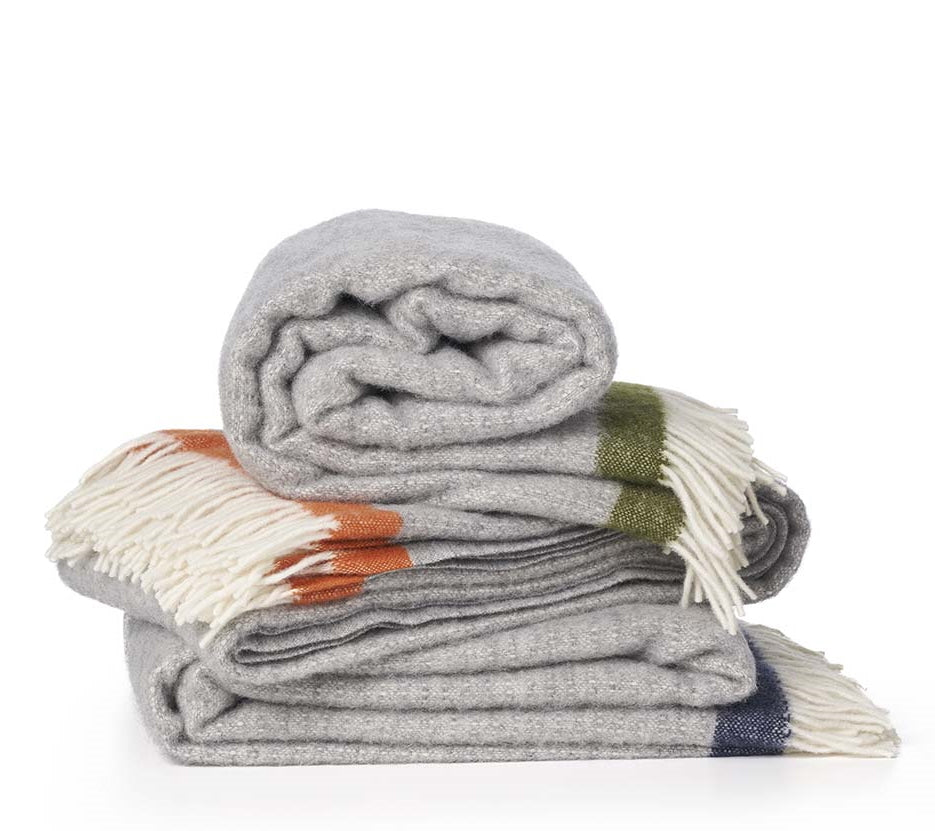 Klippan Hampus Organic Wool Blanket