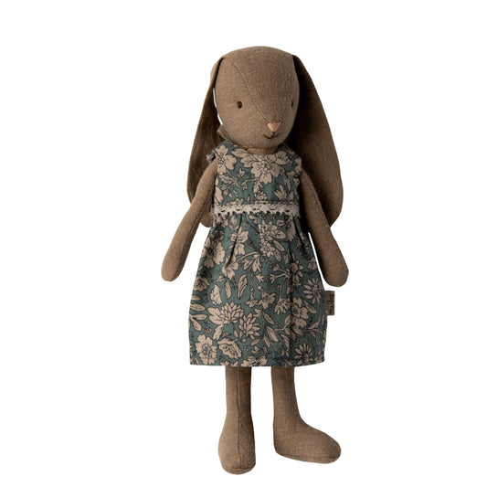 Maileg Bunny Size 1 Brown Dress