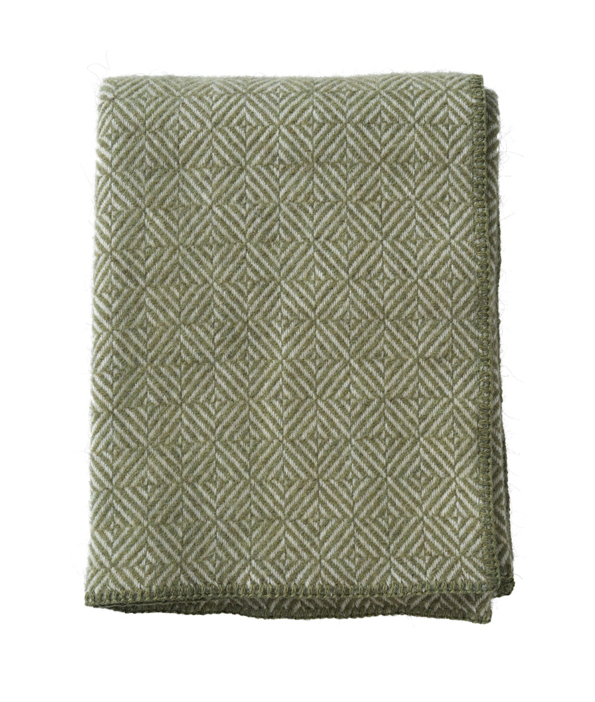 Klippan-diamonds-wool-blanketSeaBlue