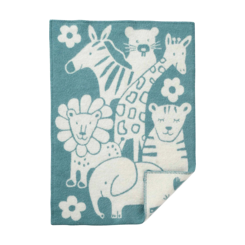 Klippan-picnic-eco-wool-baby-blanketBlue