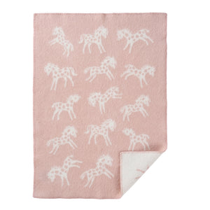 Klippan Pony Wool Baby Blanket