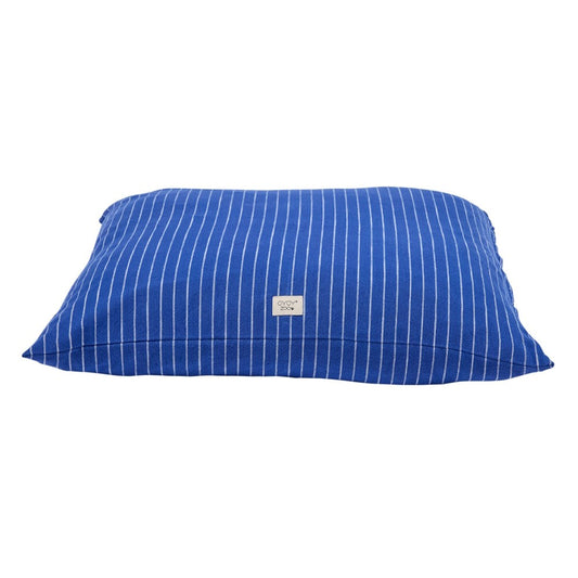OYOY Kyoto Dog Cushion Optic Blue
