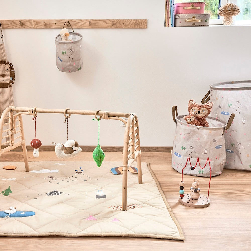 OYOY Deer & Duck Storage Laundry Basket