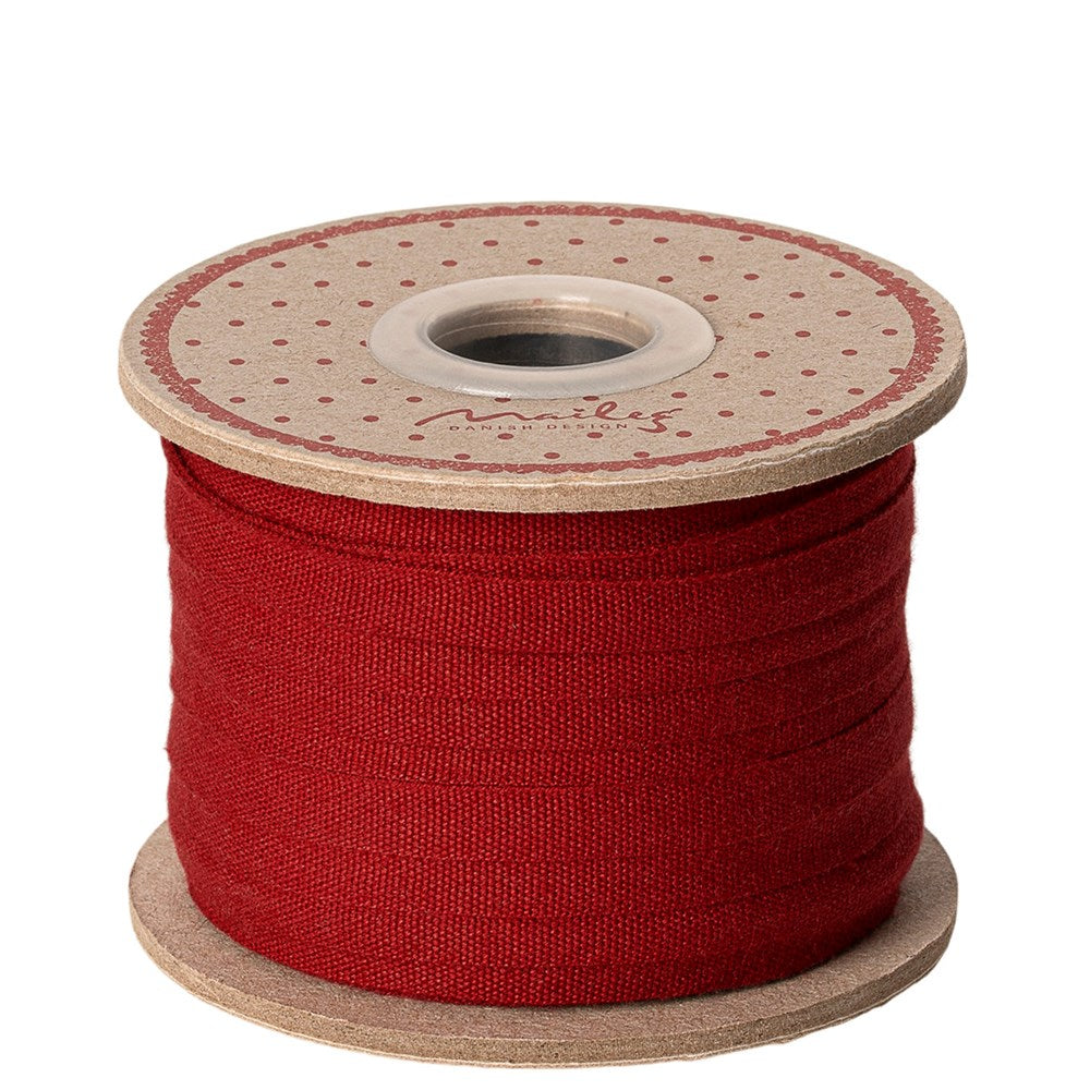 Mailing Ribbon Maileg Vintage Red Ribbon 25m – Decorative Craft & Gift Trim – Nordic ...