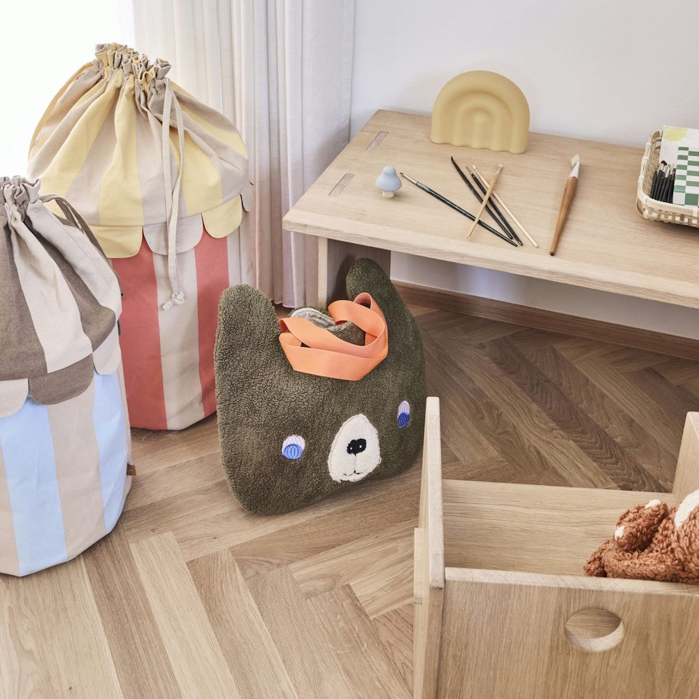 OYOY Darling Bear Tote Bag