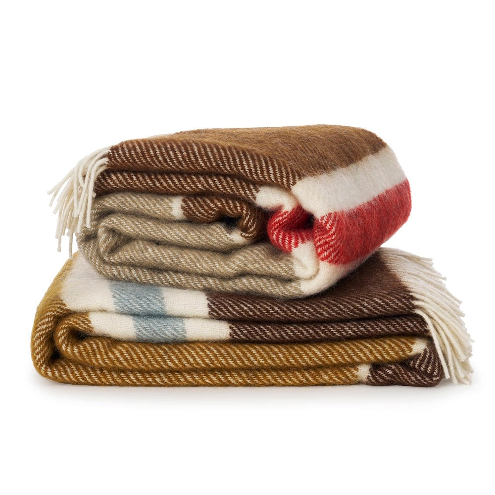 Klippan Gotland Stripe Midi Wool Blanket