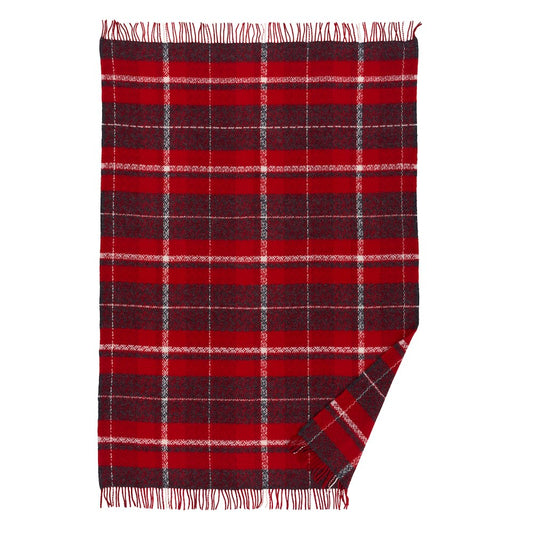 Klippan Snuggle Wool Blanket Red
