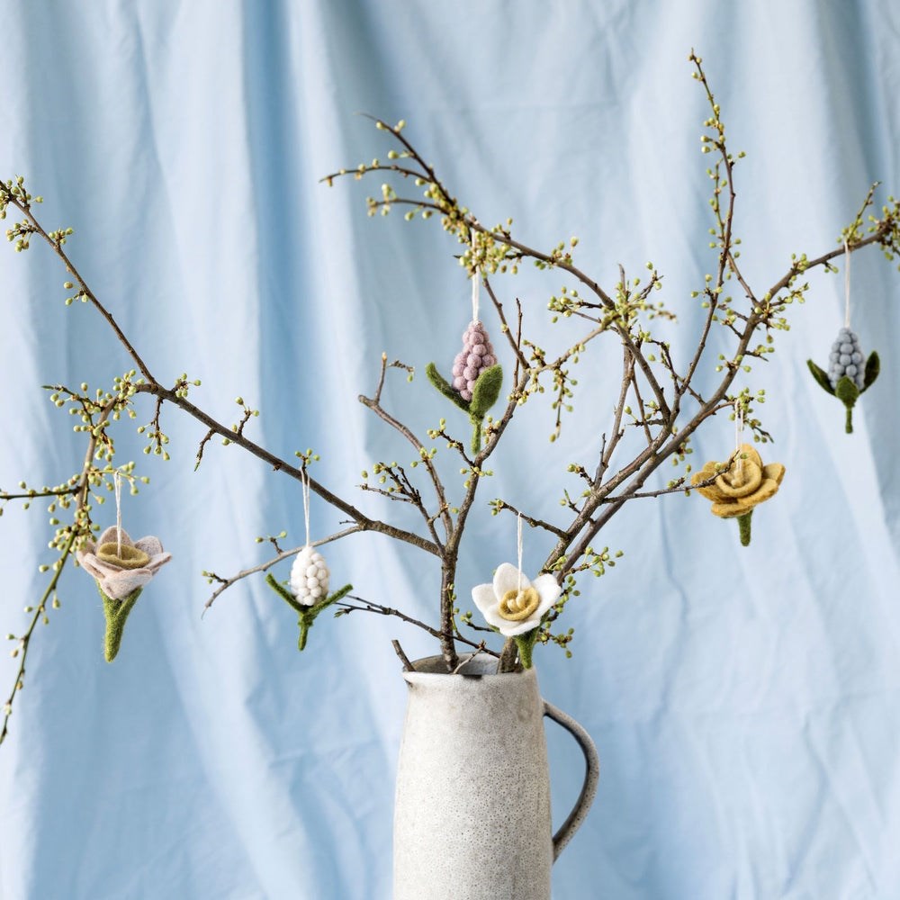 Gry & Sif Daffodil White Decoration