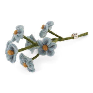 Gry & Sif Forget-Me-Not Felted Flower