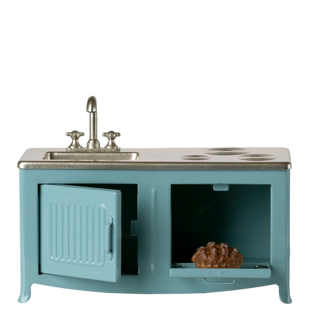 Maileg Kitchen Mouse Blue