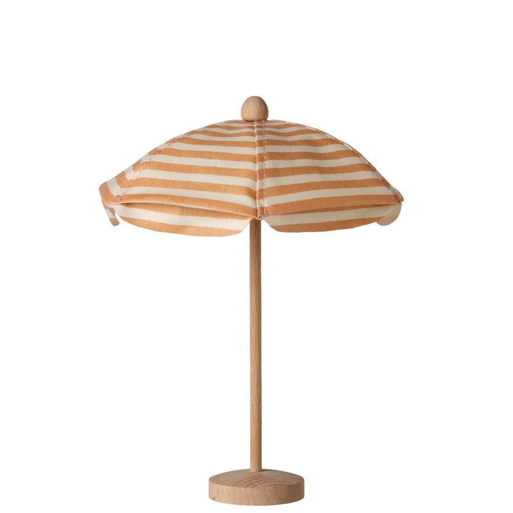 Maileg Beach Umbrella Mouse Soft Coral