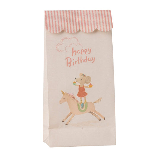 Maileg Goodie Bags Happy Birthday Unicorn 12pk