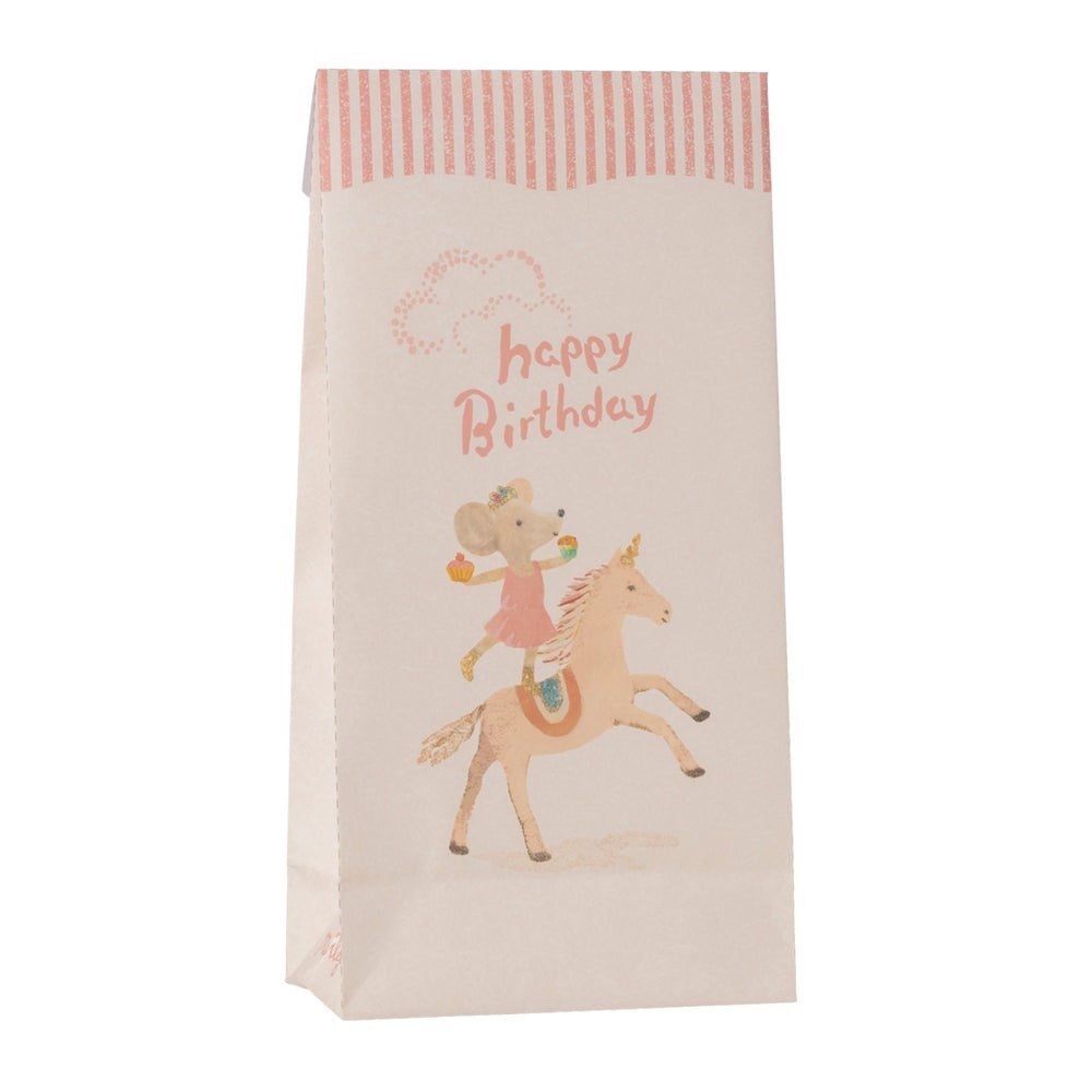 Maileg Goodie Bags Happy Birthday Unicorn 12pk