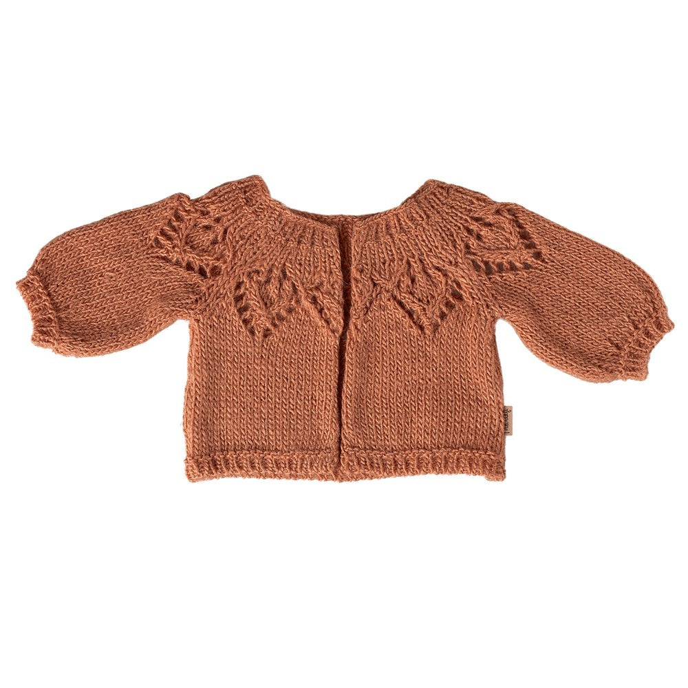 Maileg Knitted Cardigan Size 4 Vintage Rose