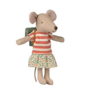 Maileg Tricycle Mouse Big Sister Green