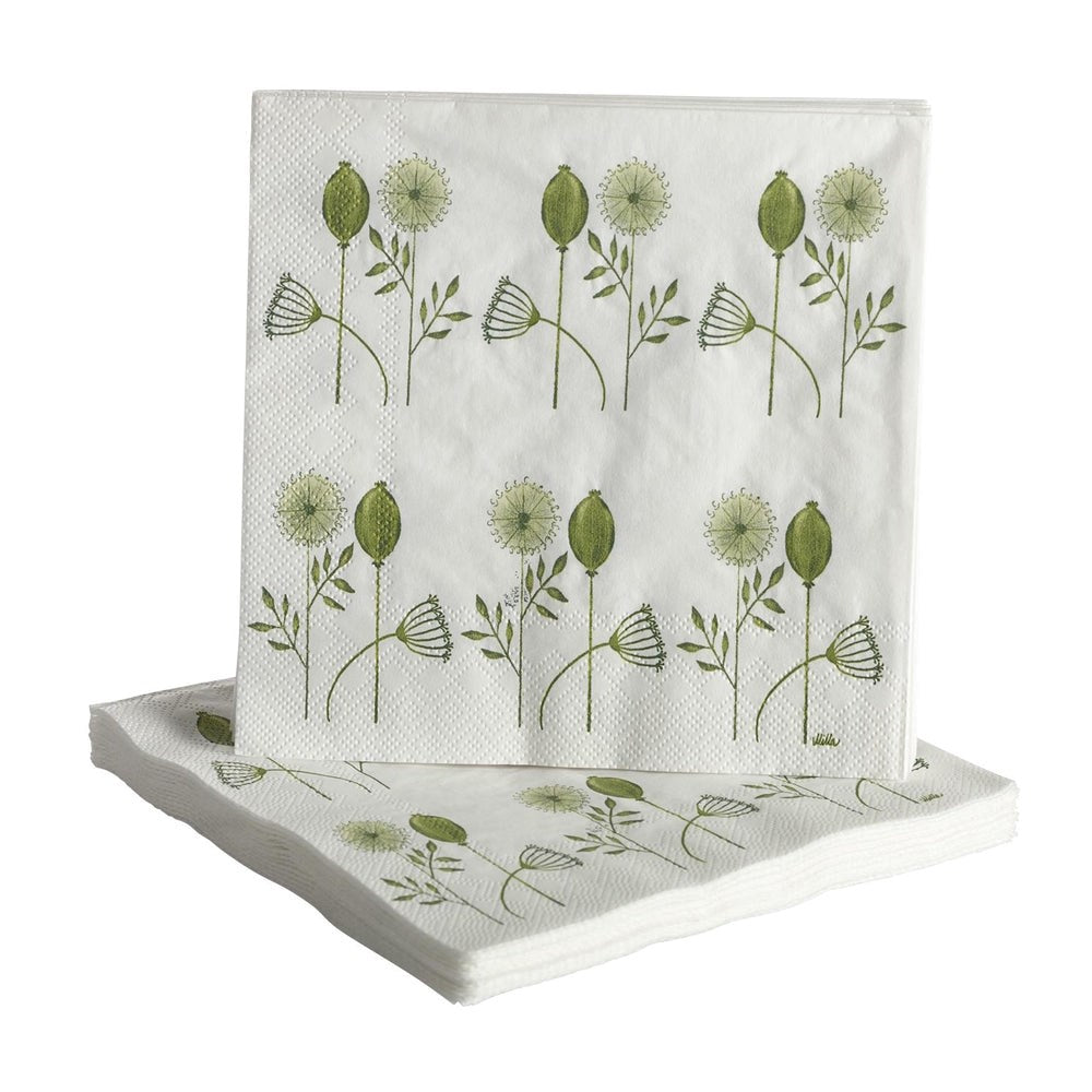 Naasgransgarden Seed Green Napkins 33x33