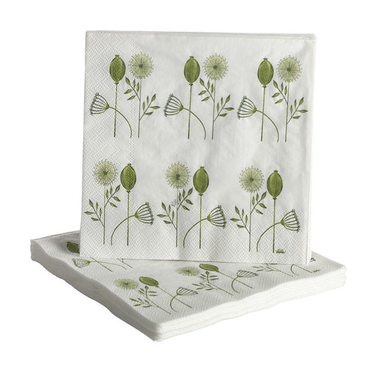 Naasgransgarden Seed Green Napkins 33x33
