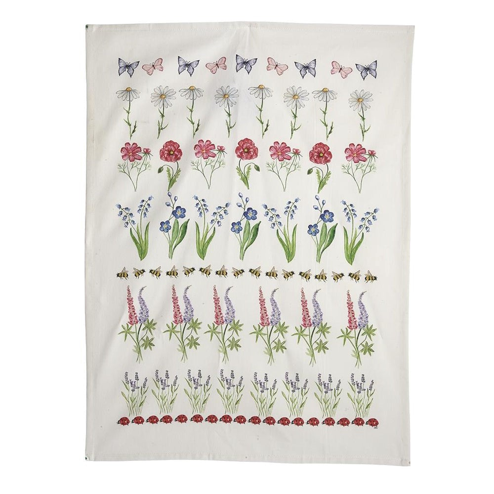 Naasgransgarden Summer Recycled Cotton Tea Towel