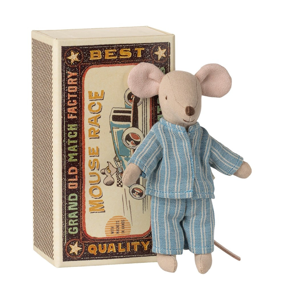 Maileg Big Brother Mouse in Matchbox 