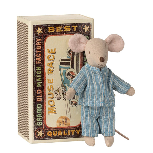 Maileg Big Brother Mouse in Matchbox 