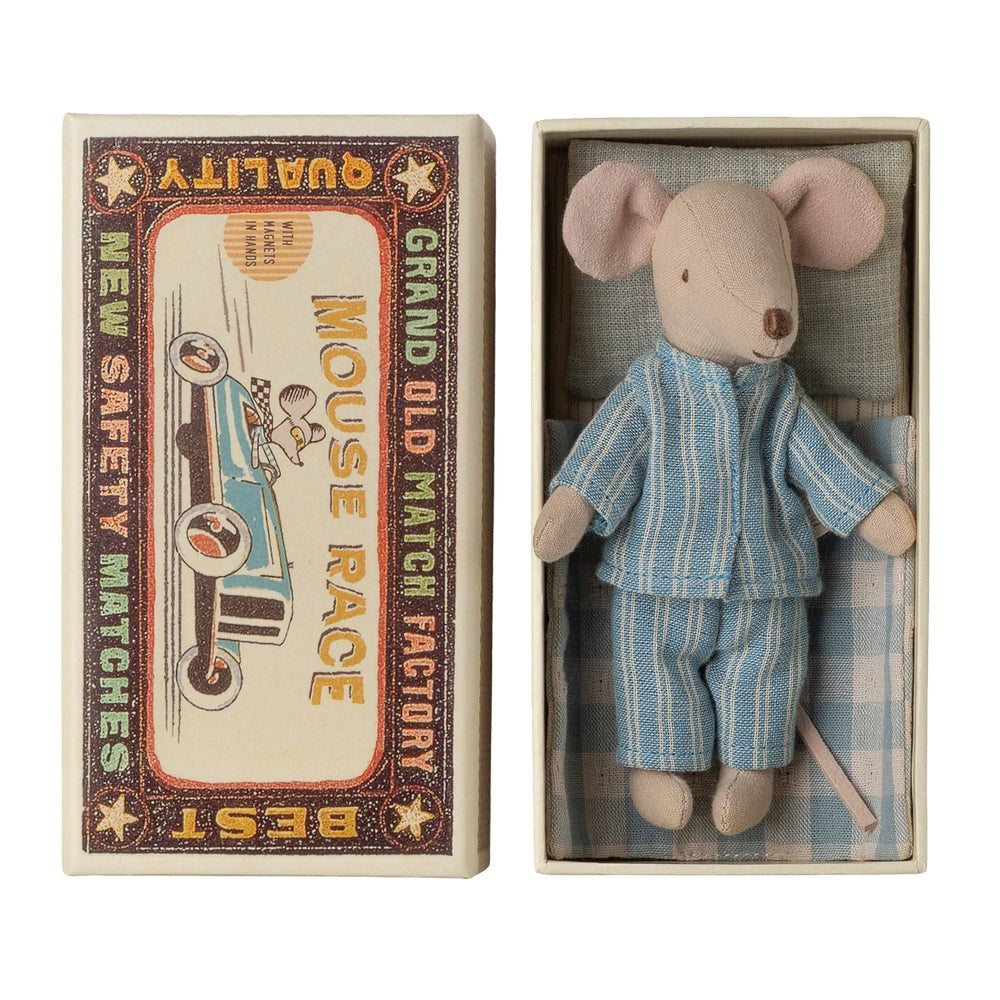 Maileg Big Brother Mouse in Matchbox 
