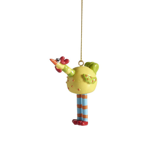 Naasgransgarden Gyllenkrok Hanging Ornament Yellow 7cm