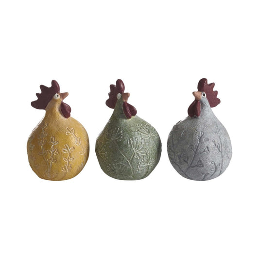 Naasgransgarden Hen Flores Decoration 3pcs