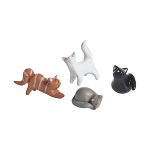Naasgransgarden Cats Decoration 4pcs Set
