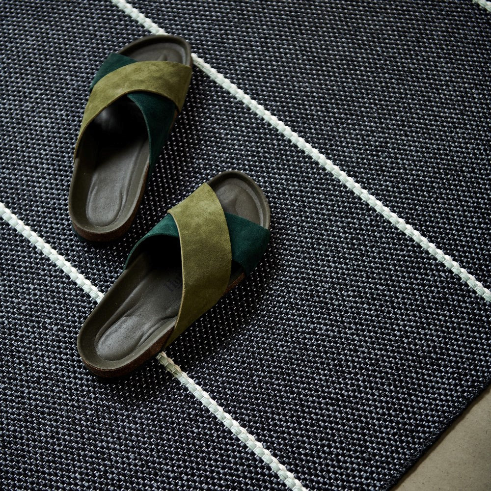 Pappelina Rug Lea Black