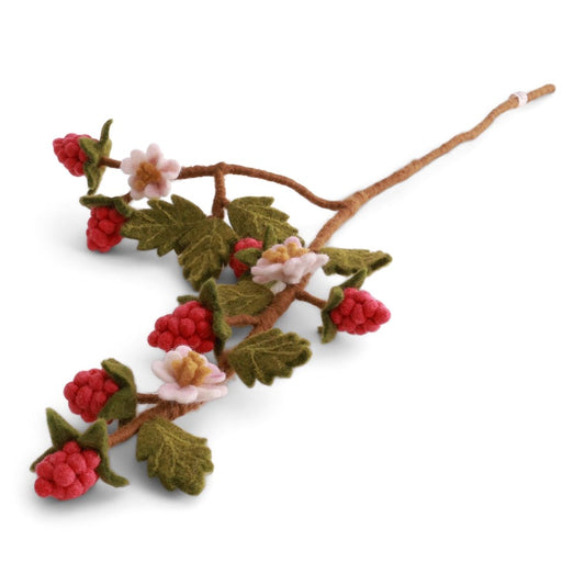 Gry & Sif Felted Raspberry Branch